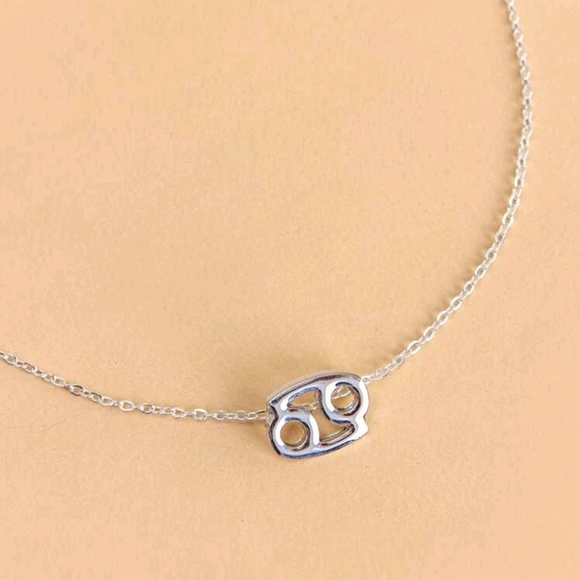 Cancer Zodiac Charm Necklace - Picture 2 of 3
